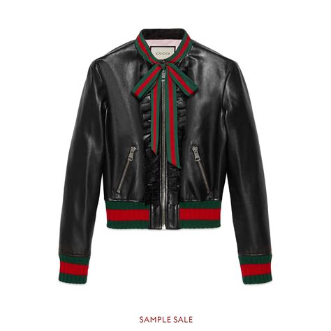 wholesale gucci leather jackets|gucci leather jacket women's.